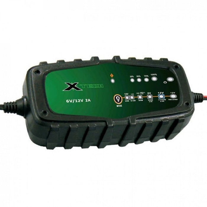 X-TECH 12 Volt 2.0 Amp Battery Charger